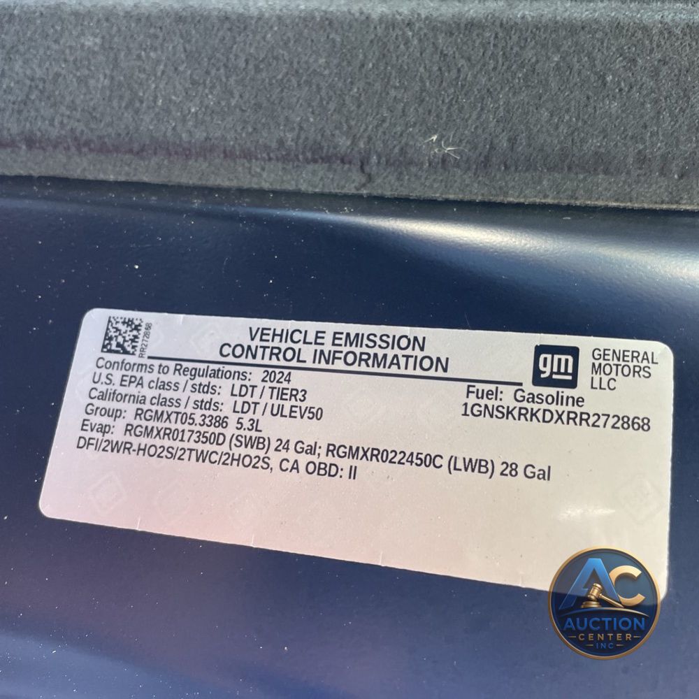 2024 Chevrolet Tahoe RST