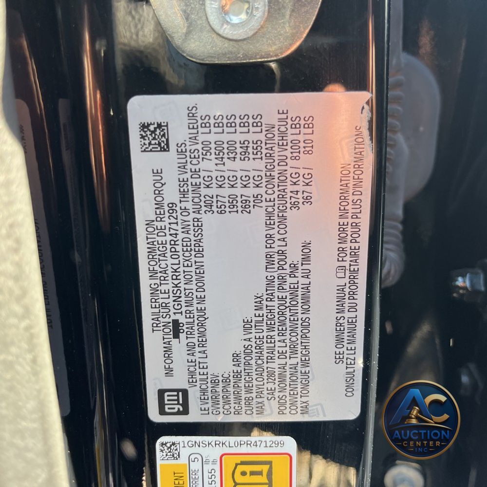 2023 Chevrolet Tahoe 1500 RST