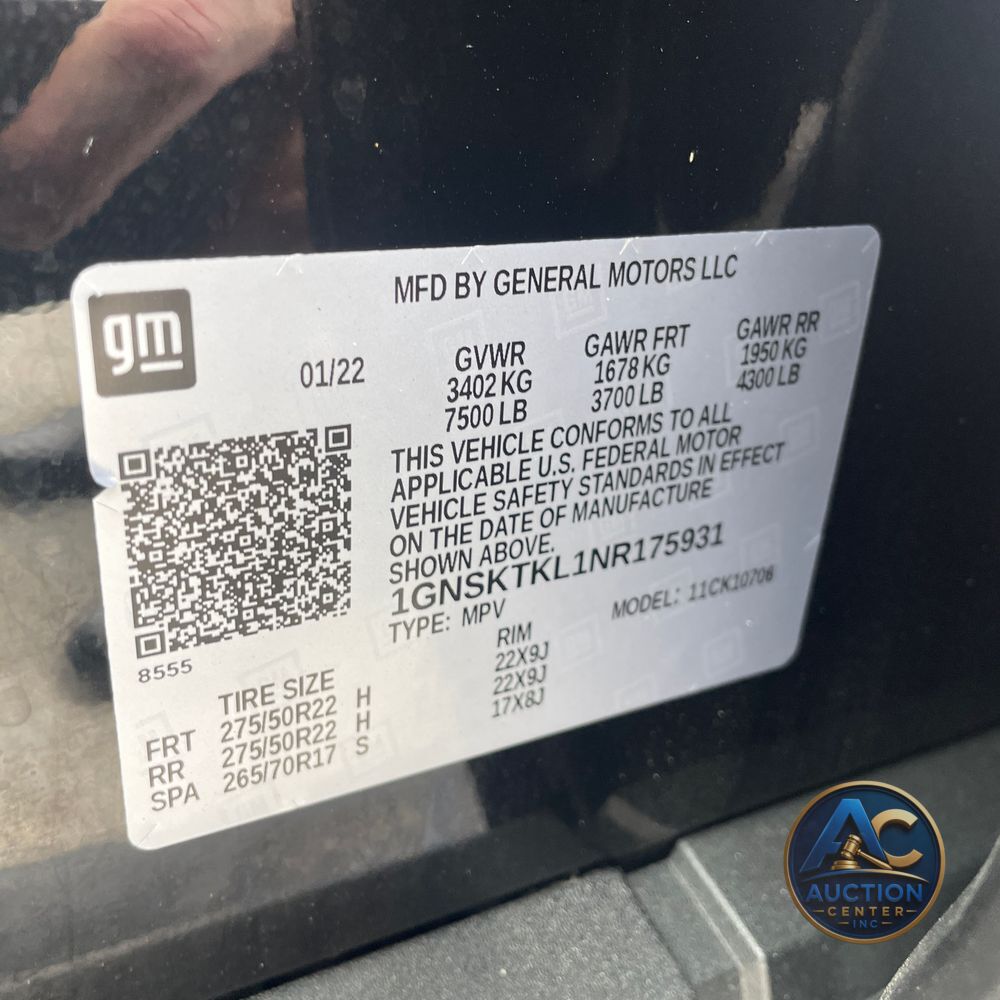 2022 Chevrolet Tahoe High Country