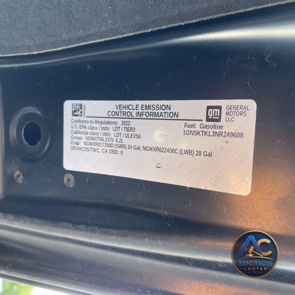 2022 Chevrolet Tahoe High Country