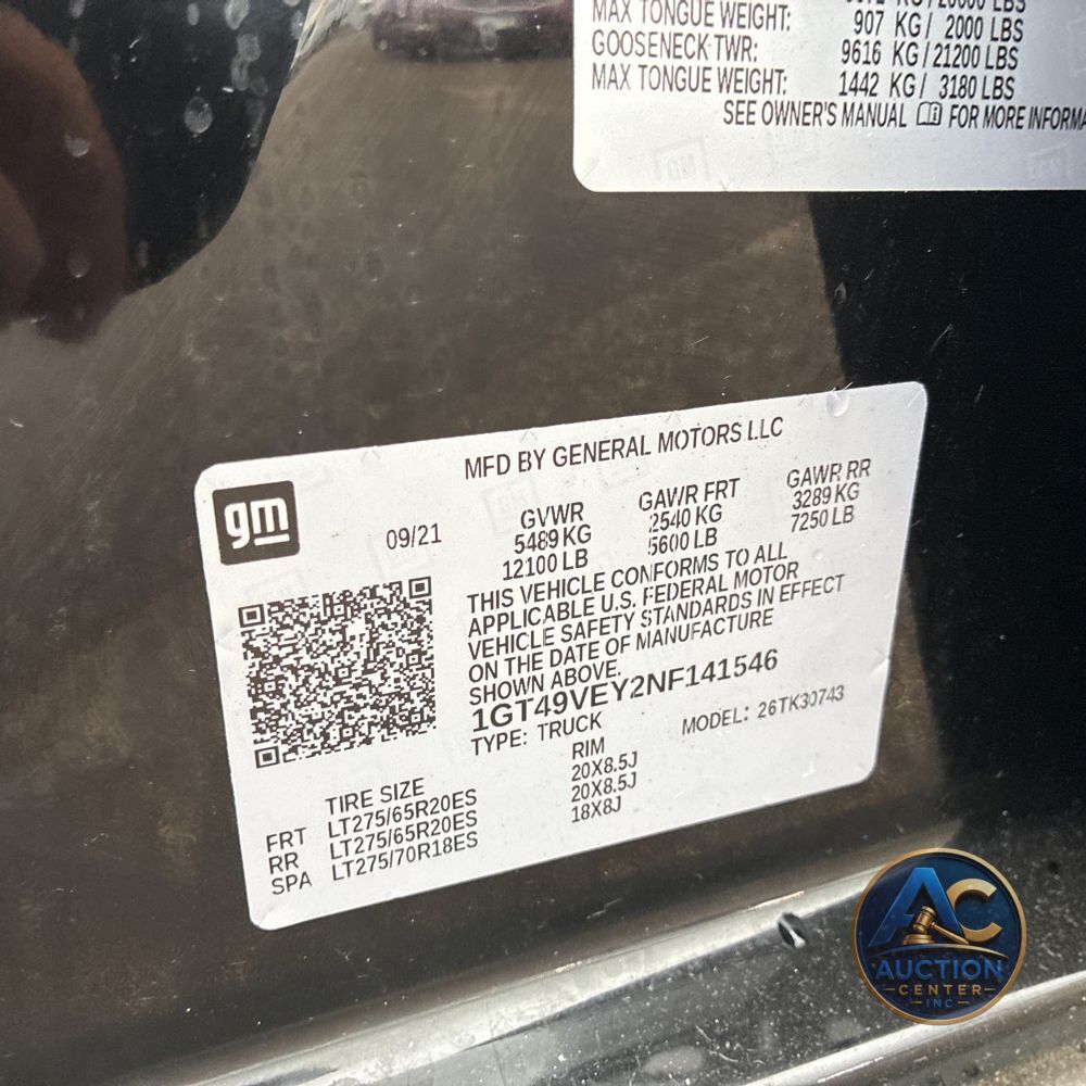 2022 GMC Sierra 3500HD AT4