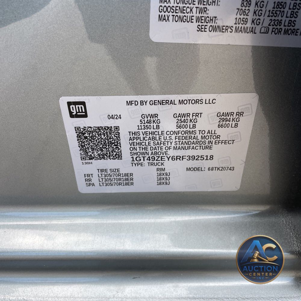 2024 GMC Sierra 2500HD AT4X