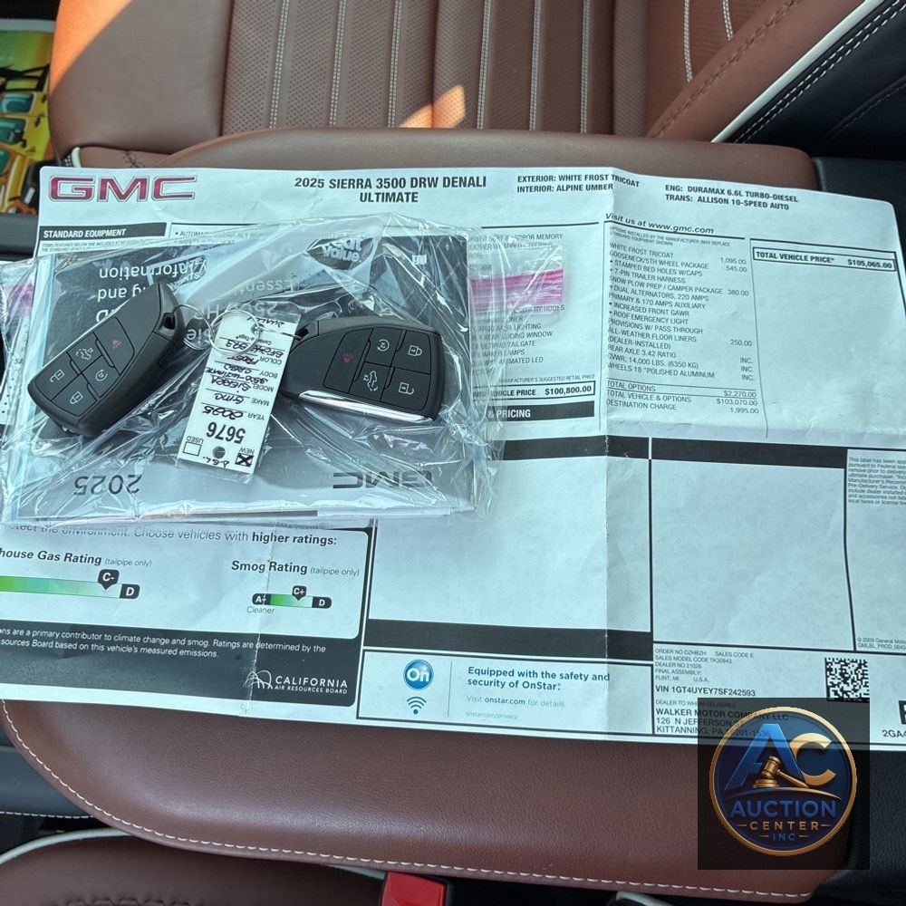 2025 GMC Sierra 3500HD Denali Ultimate