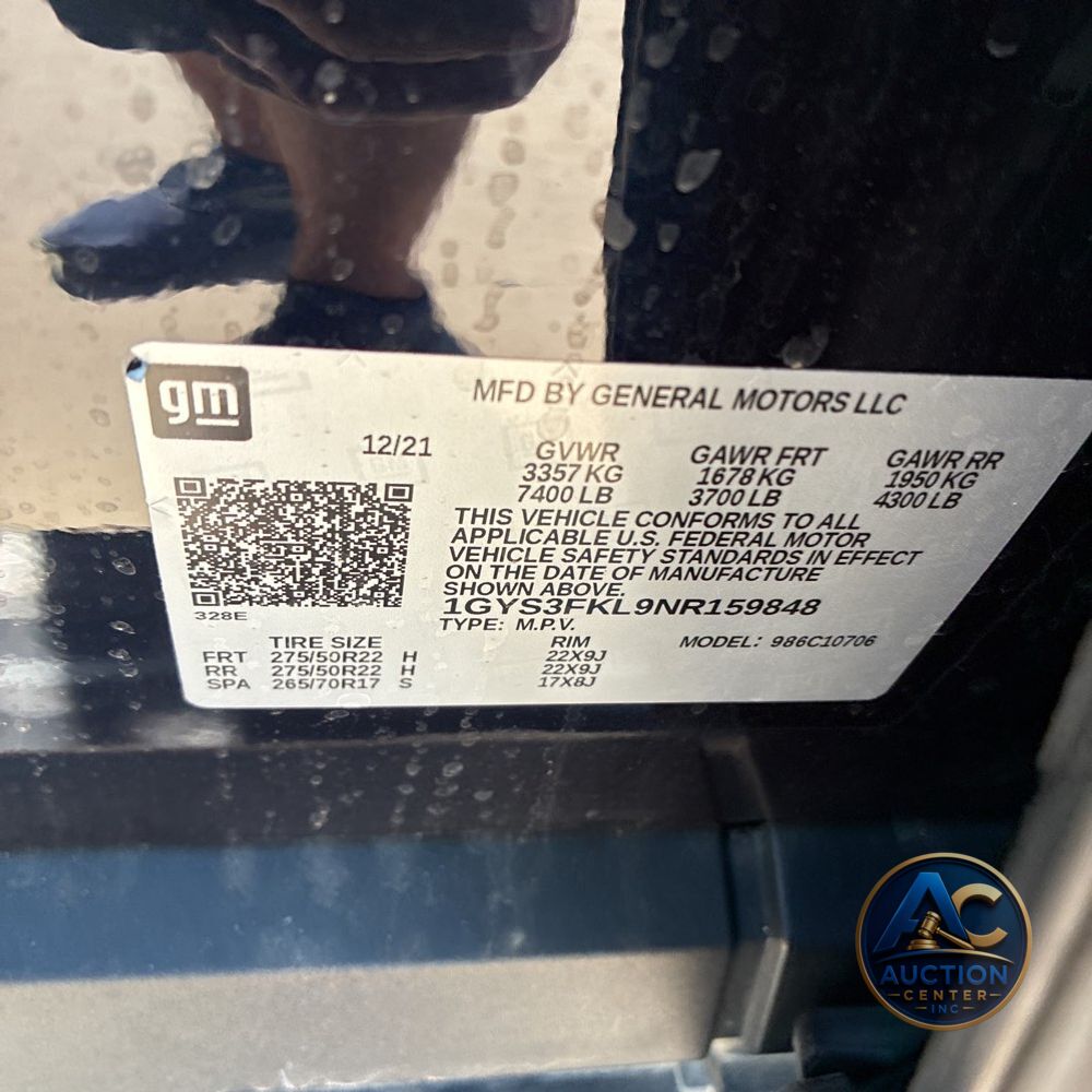 2022 Cadillac Escalade Sport