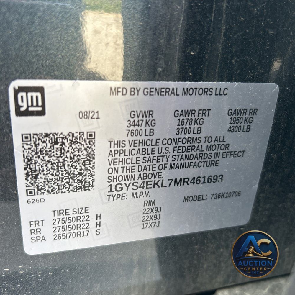 2021 Cadillac Escalade Sport