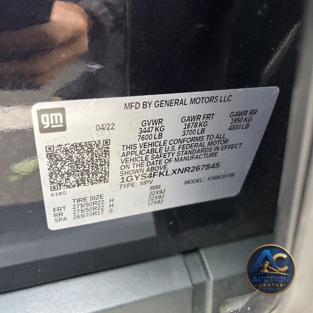 2022 Cadillac Escalade Sport