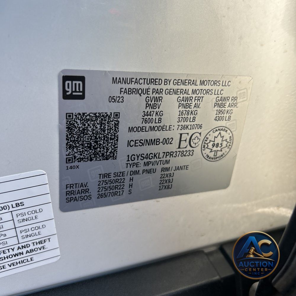 2023 Cadillac Escalade Sport Platinum