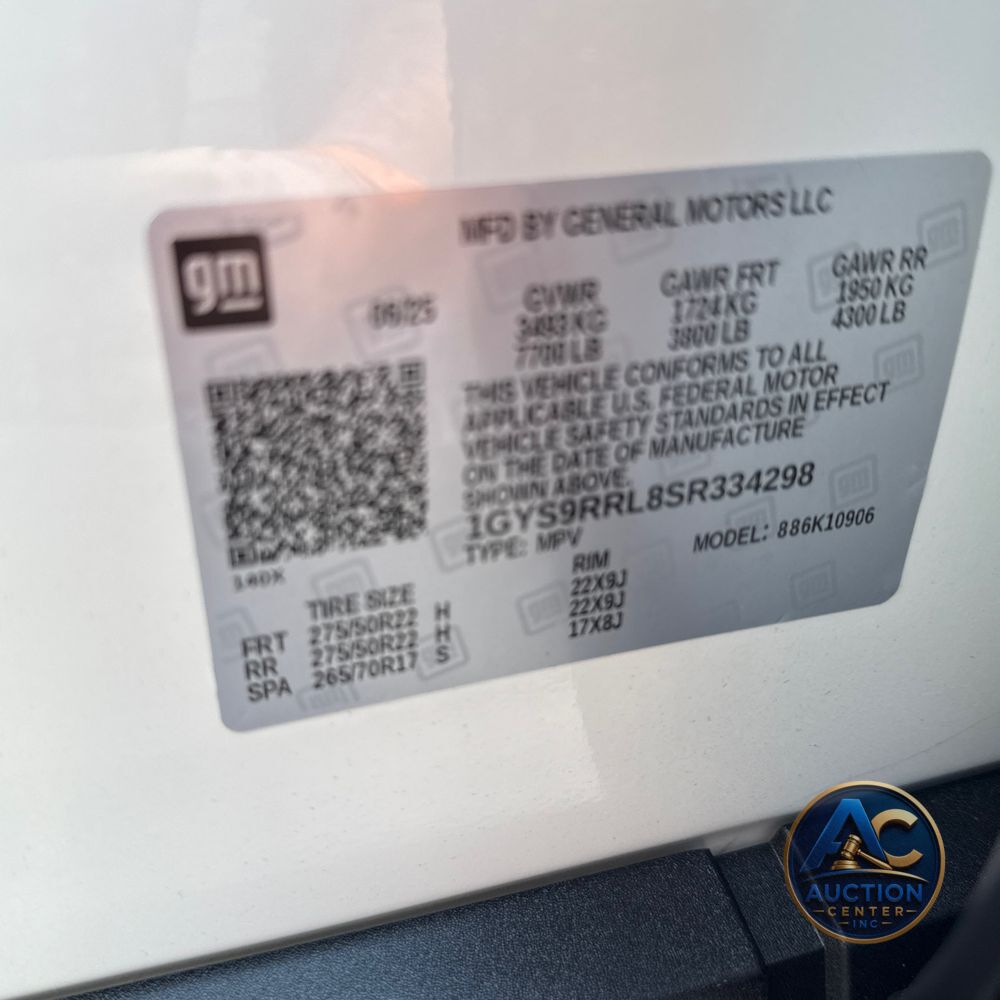 2025 Cadillac Escalade ESV Sport Platinum