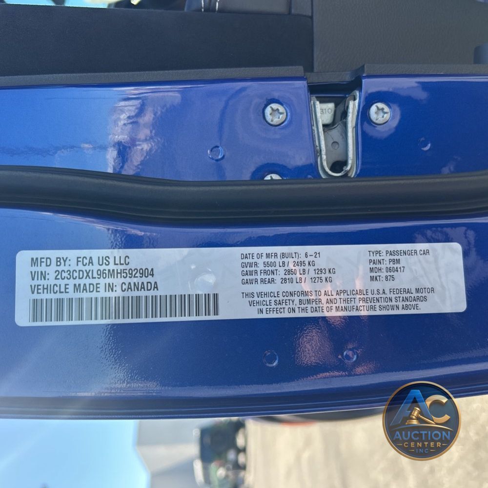 2021 Dodge Charger SRT Hellcat Redeye