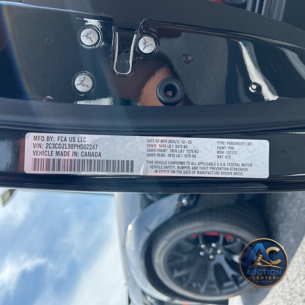 2023 Dodge Challenger SRT Hellcat Redeye