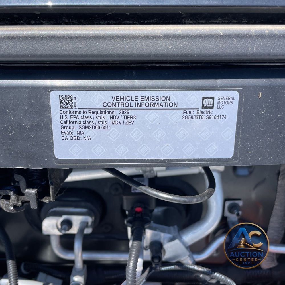 2025 Chevrolet BrightDrop EV Van 600 Std Roof