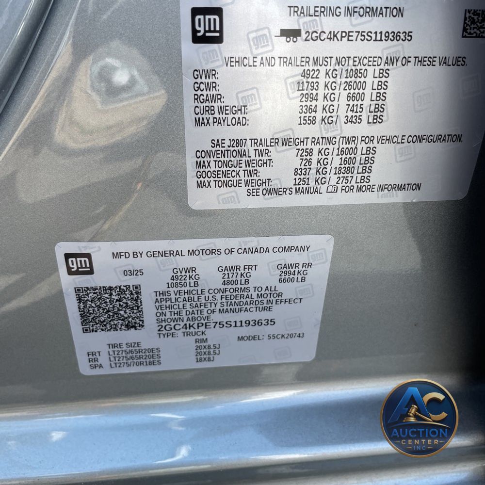 2025 Chevrolet Silverado 2500HD LTZ