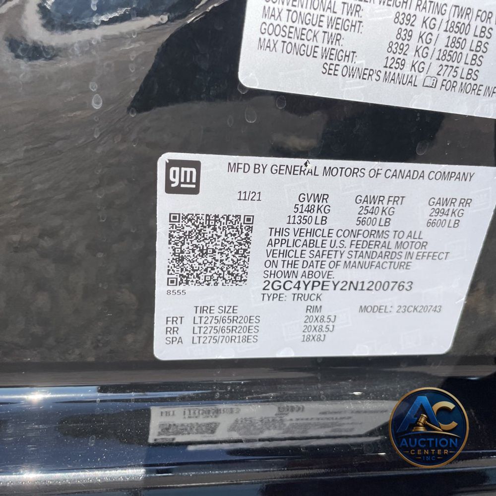 2022 Chevrolet Silverado 2500HD LTZ