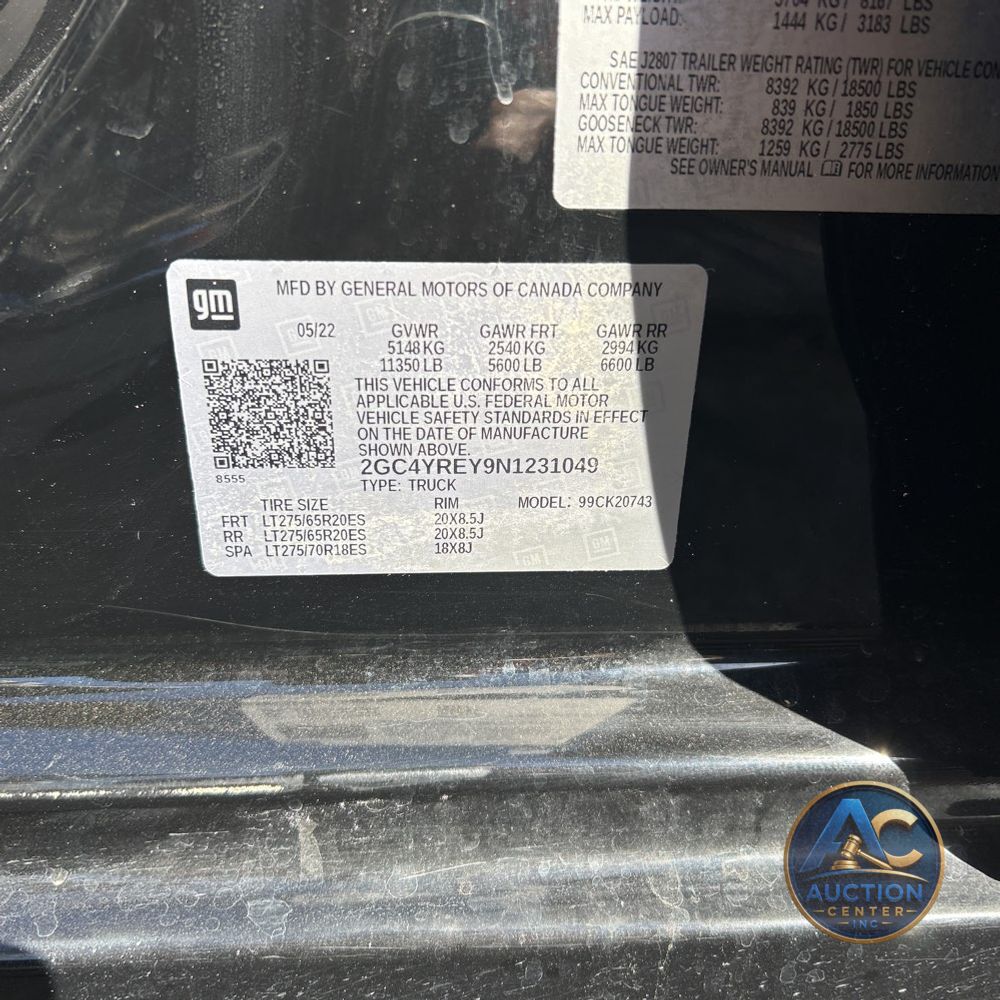 2022 Chevrolet Silverado 2500HD High Country
