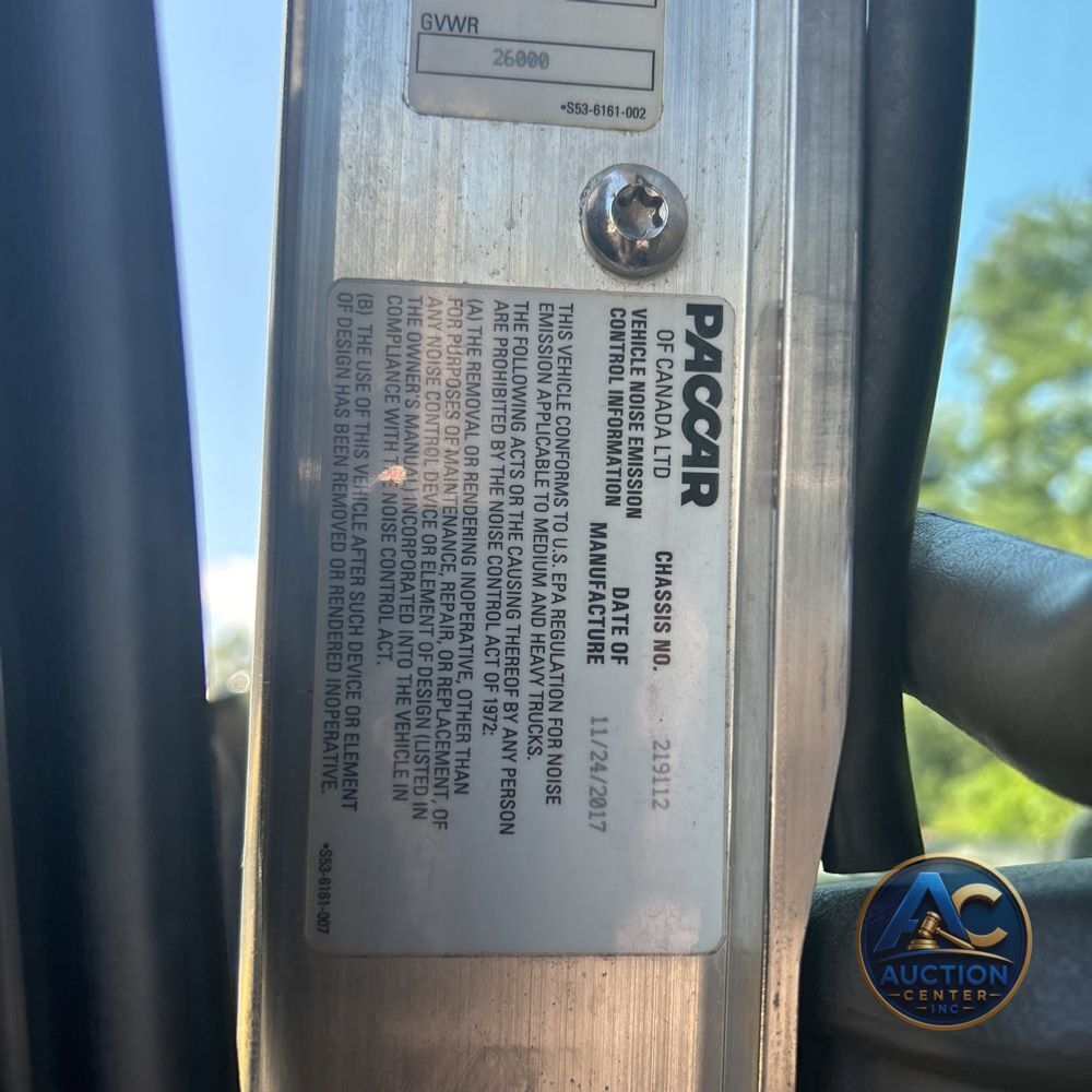 2018 Kenworth Commercial T270 Conv Cab 4X2 (CA72-212)