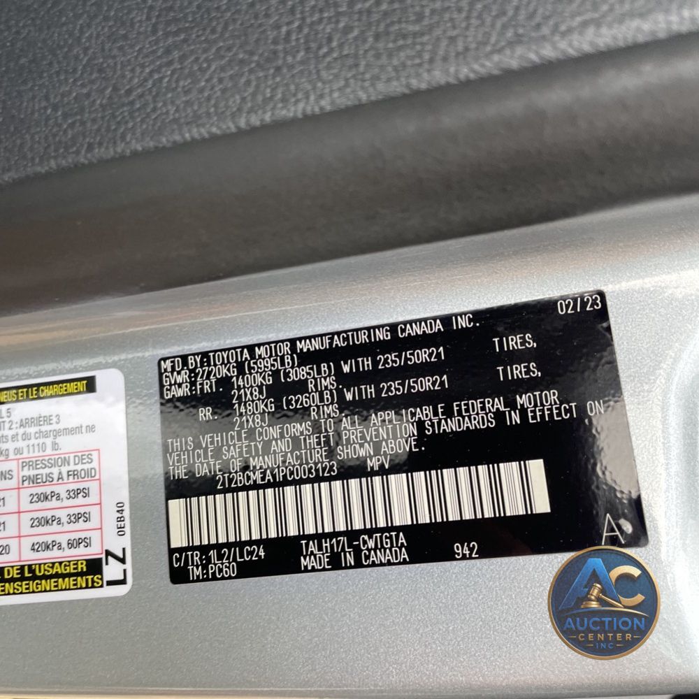 2023 Lexus RX 500h F SPORT Performance