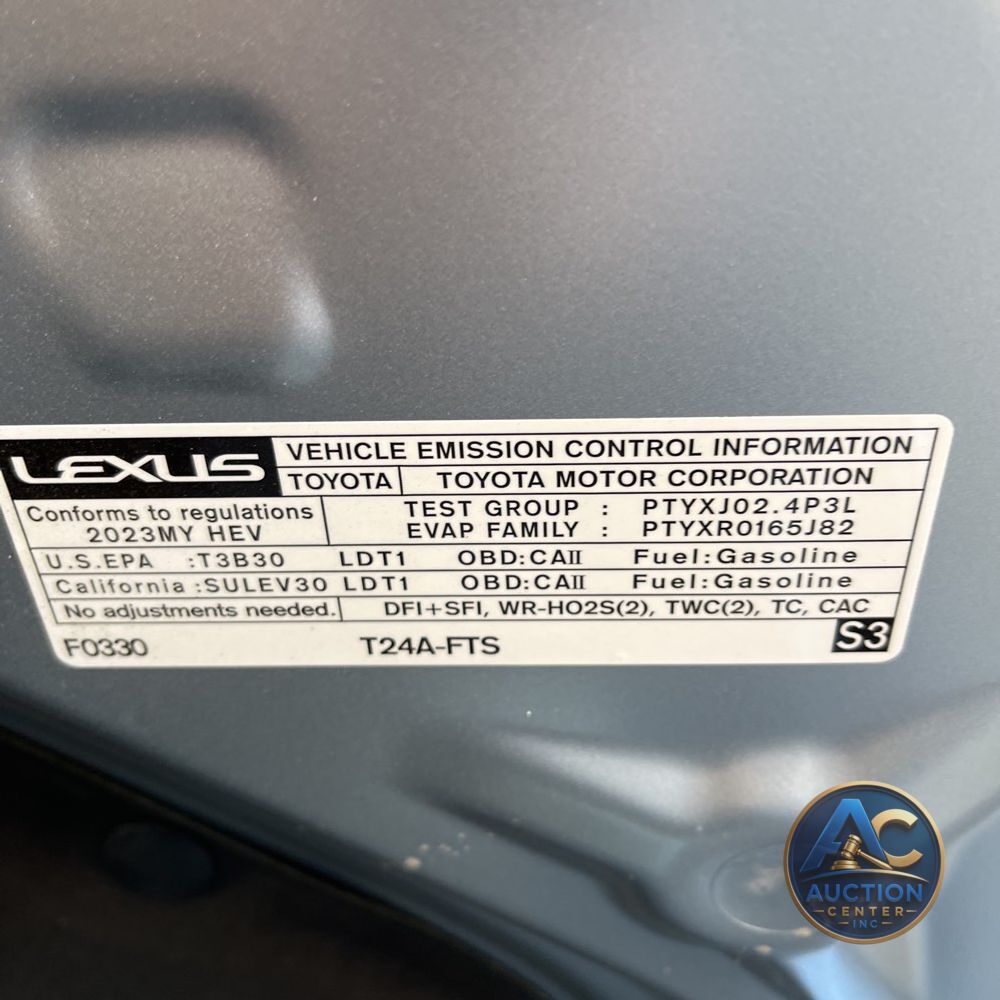 2023 Lexus RX 500h F SPORT Performance