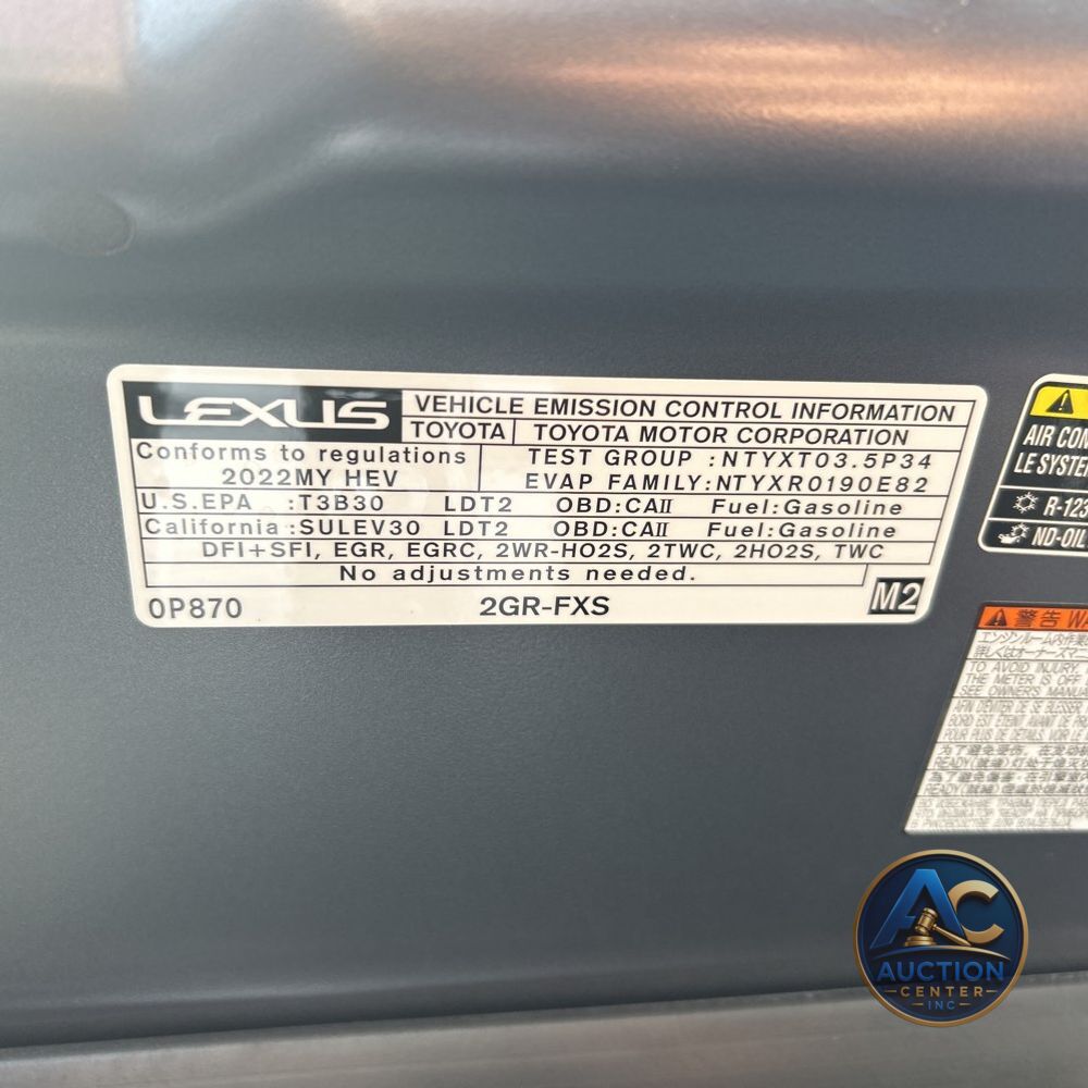 2022 Lexus RX 450h F SPORT Handling