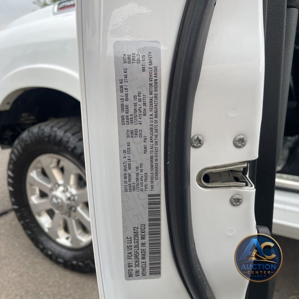 2020 Ram 2500 Laramie