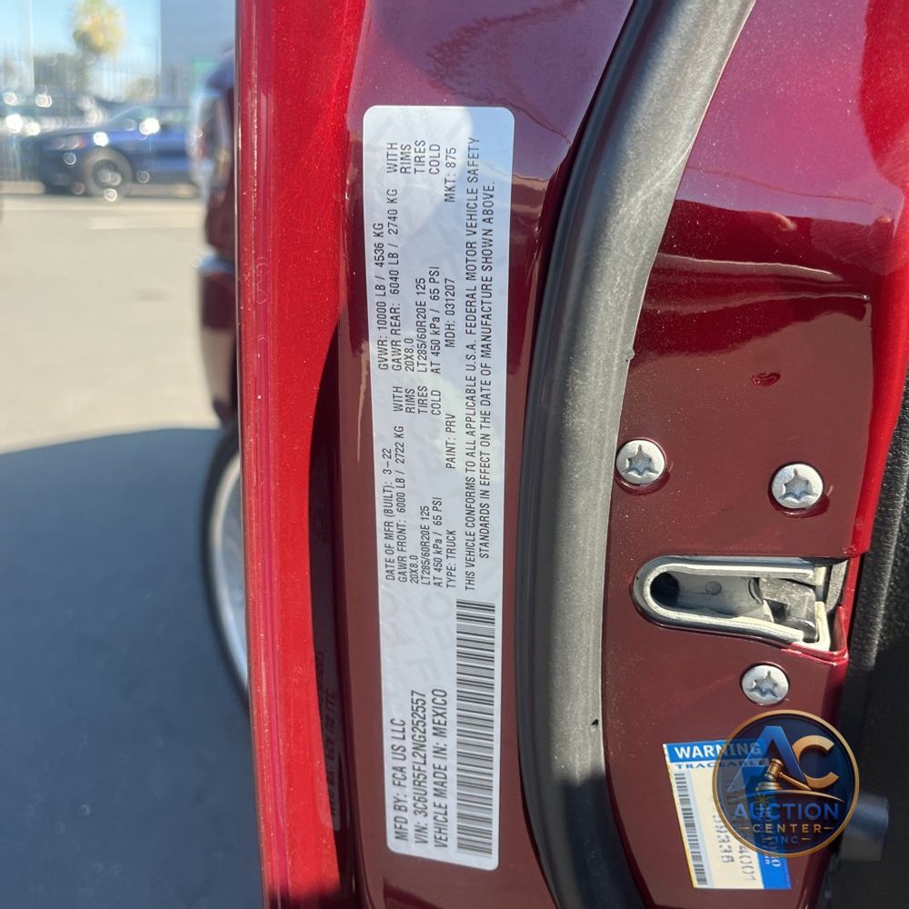 2022 Ram 2500 Laramie