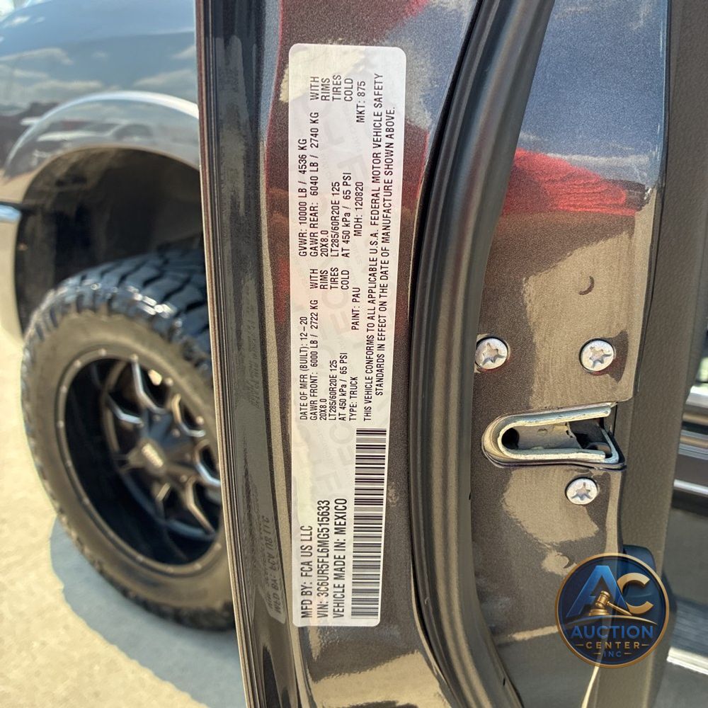 2021 Ram 2500 Laramie