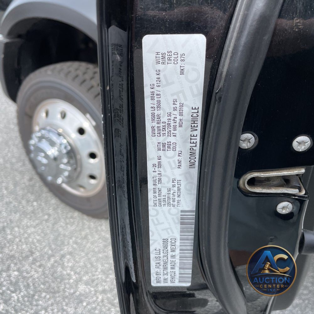 2020 Ram Commercial Tradesman CA60-84 CREW CAB/CHASSIS 4X4 6.7L