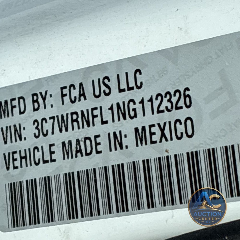 2022 Ram Commercial Tradesman CA60-84 CREW CAB/CHASSIS 4X4 6.7L
