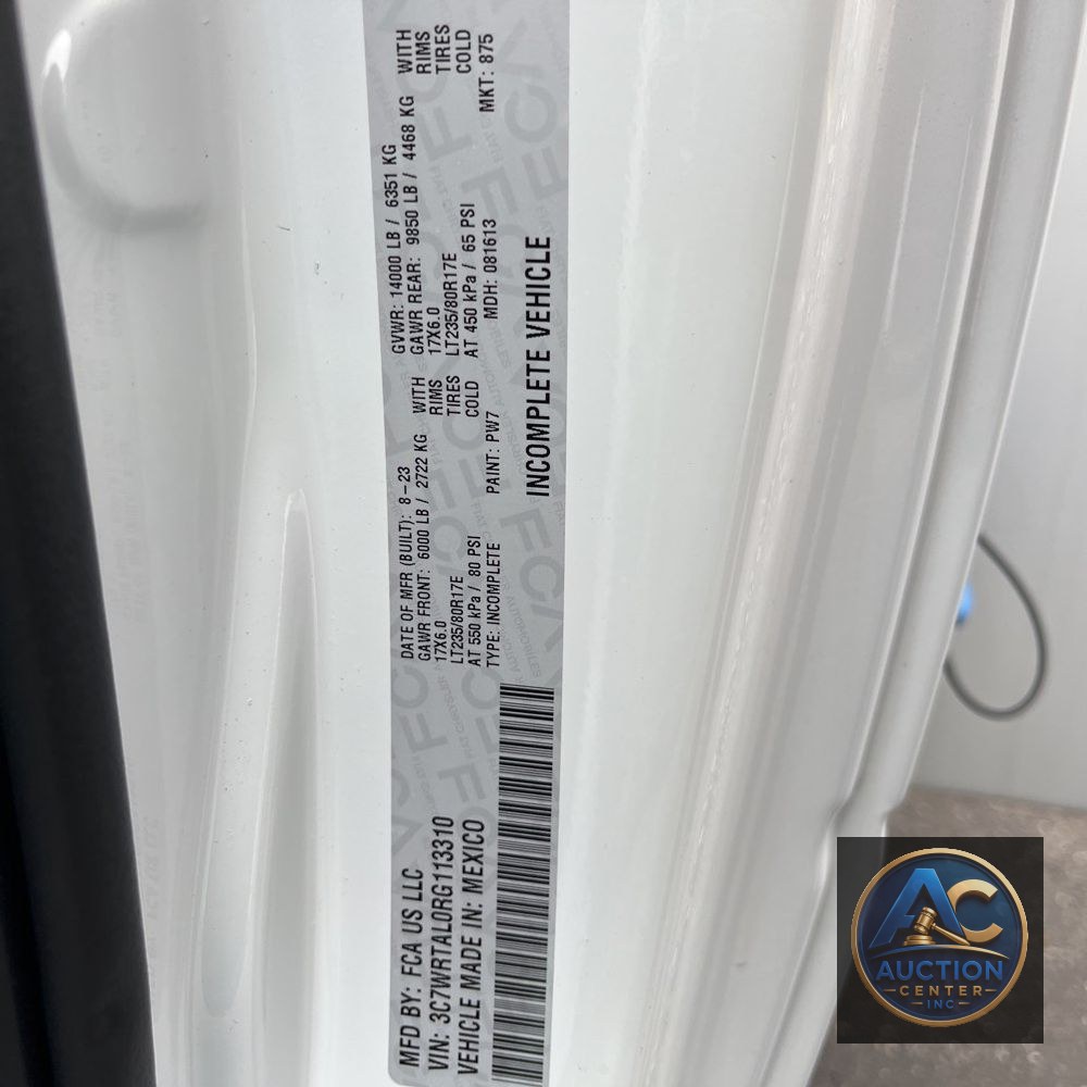 2024 Ram 3500 Cab/Chassis Tradesman