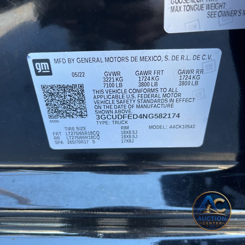 2022 Chevrolet Silverado 1500 LT Trail Boss