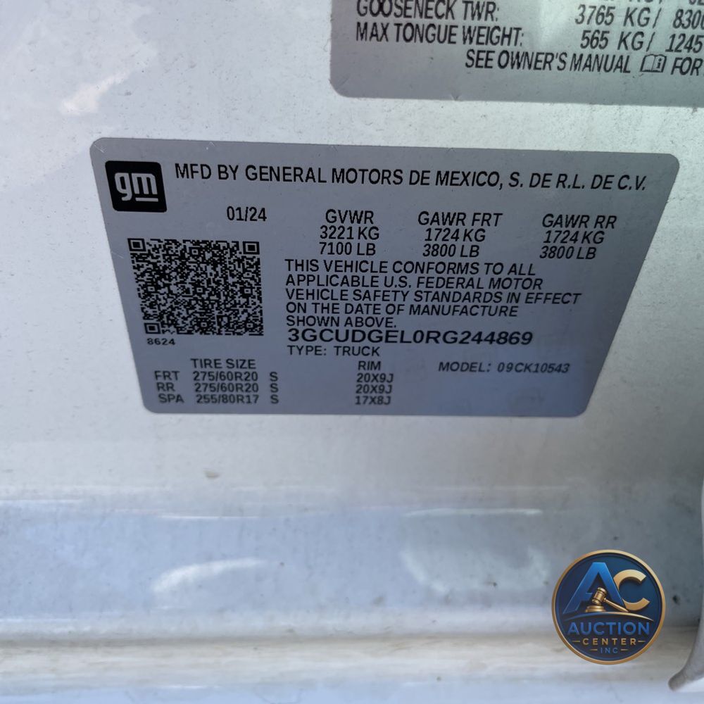 2024 Chevrolet Silverado 1500 LTZ