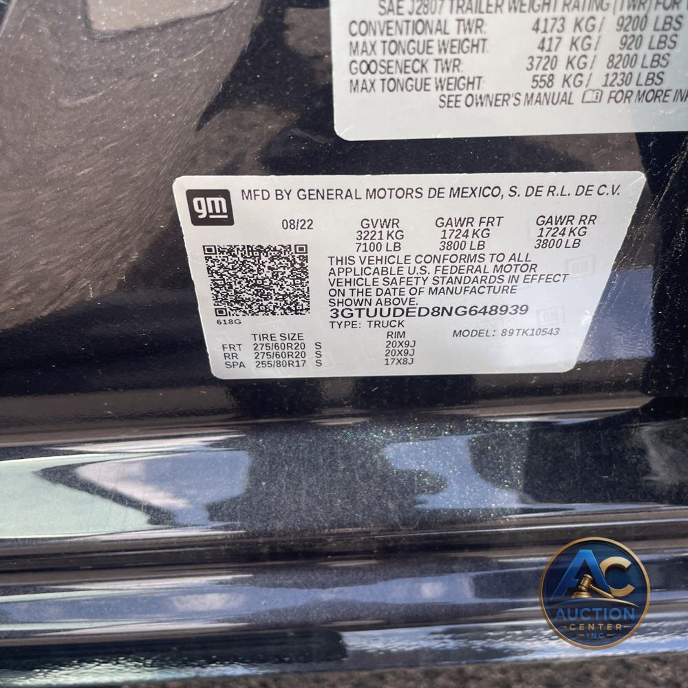 2022 GMC Sierra 1500 SLT