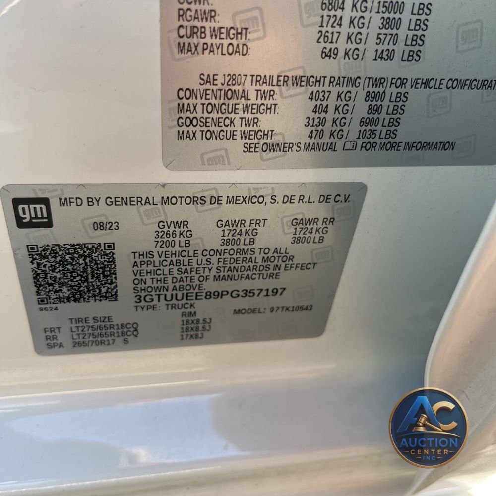 2023 GMC Sierra 1500 AT4