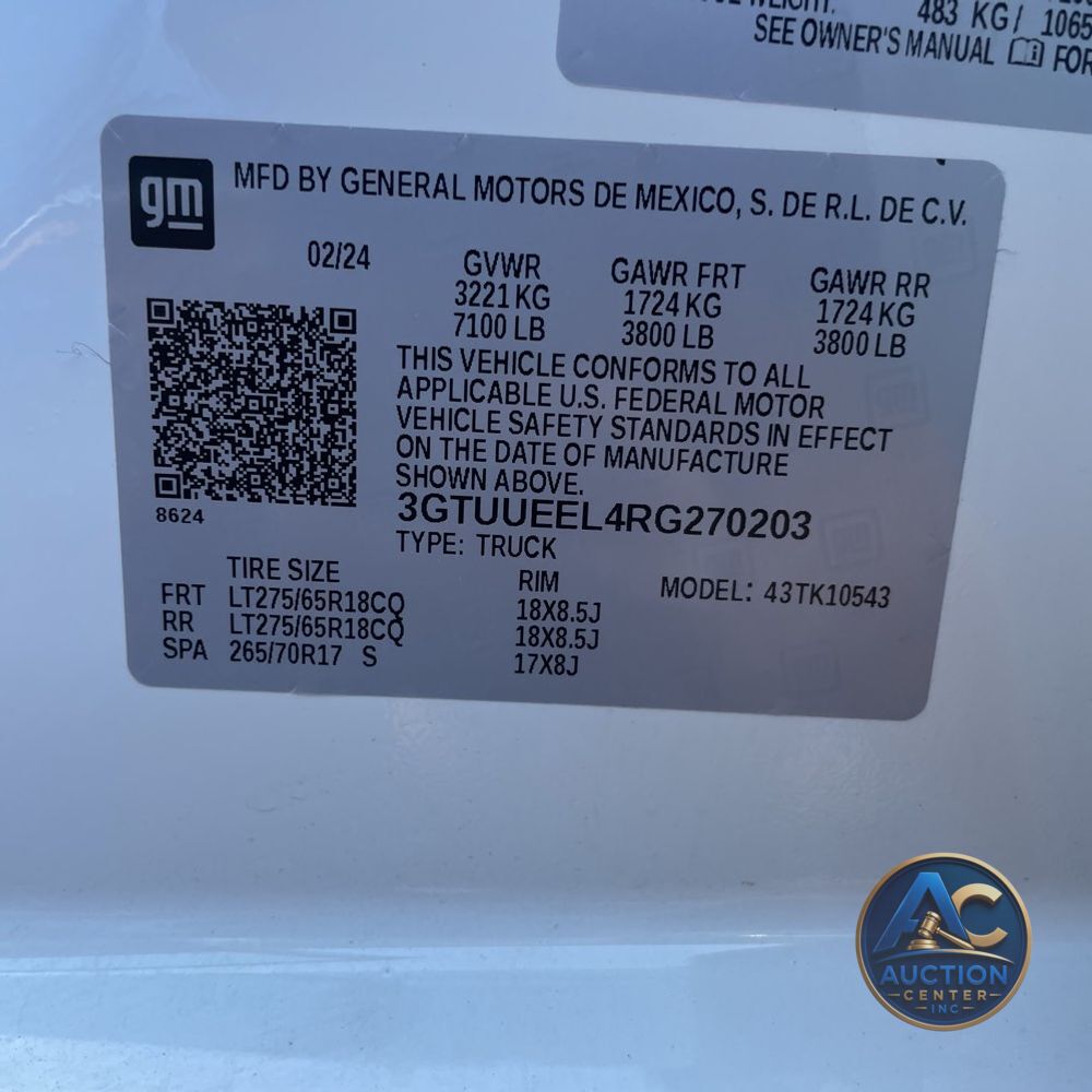 2024 GMC Sierra 1500 AT4