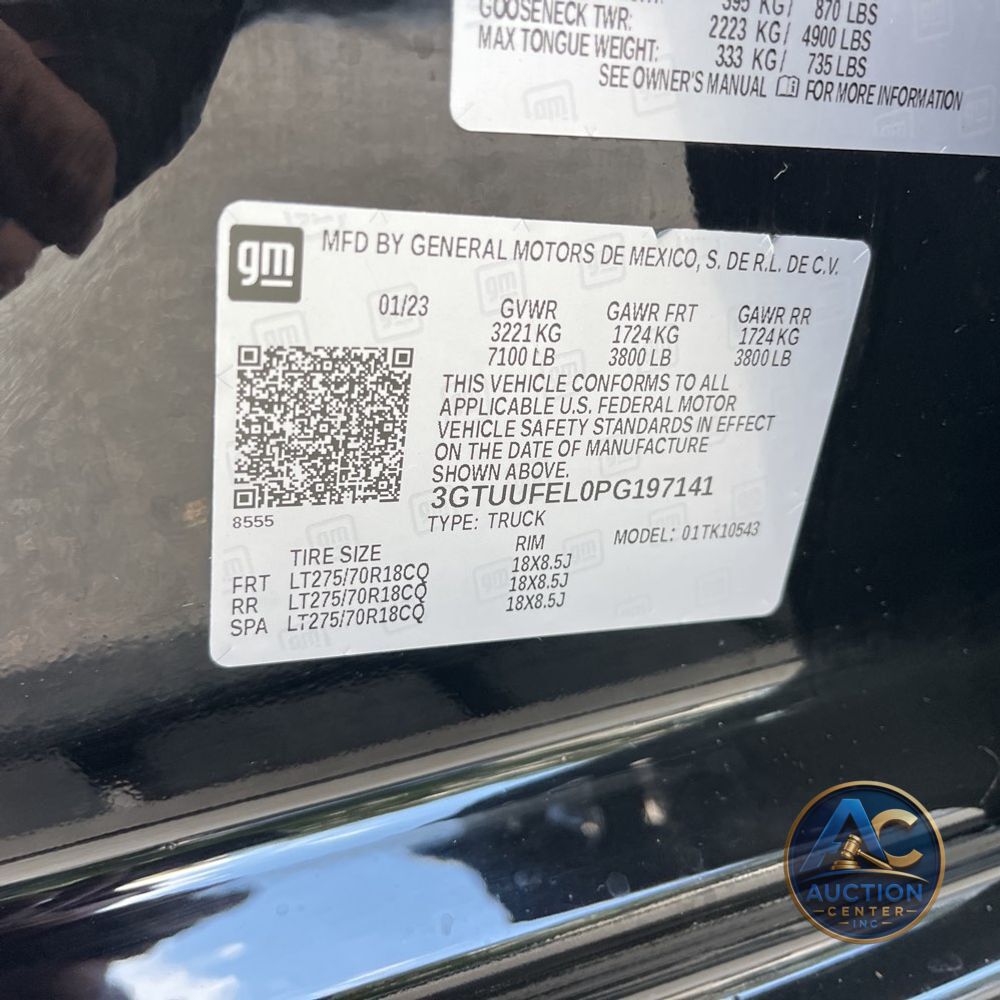 2023 GMC Sierra 1500 AT4X