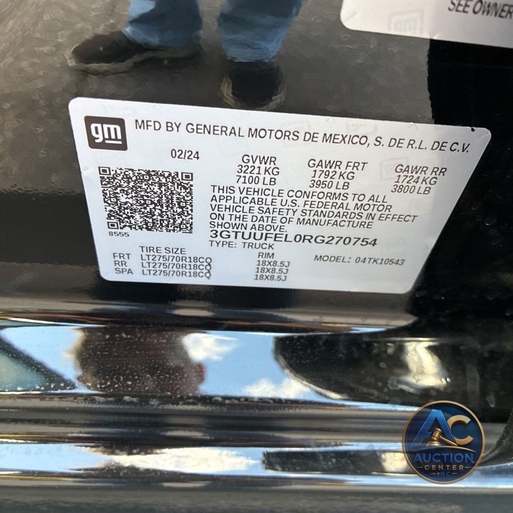2024 GMC Sierra 1500 AT4X
