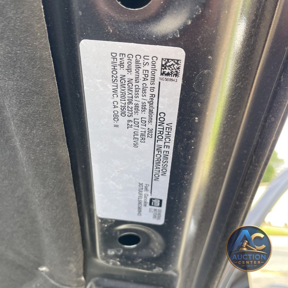 2022 GMC Sierra 1500 AT4X