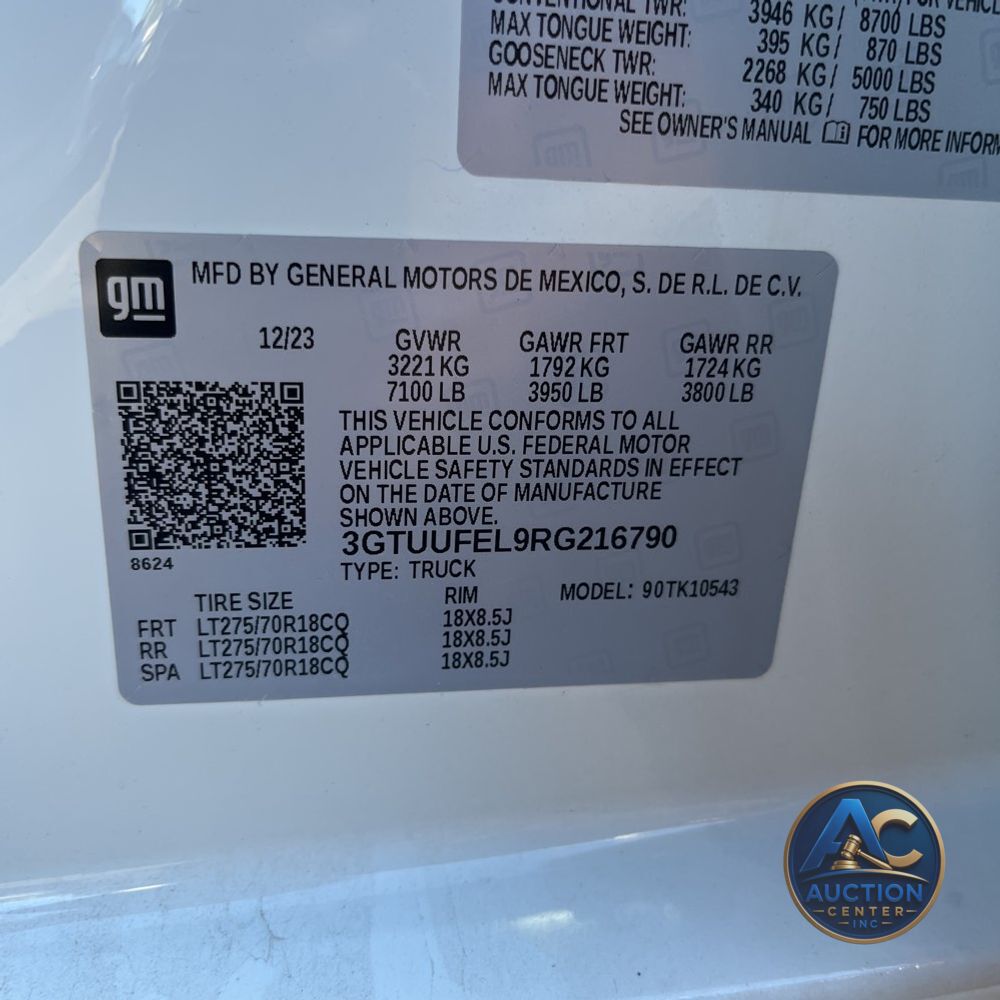 2024 GMC Sierra 1500 AT4X