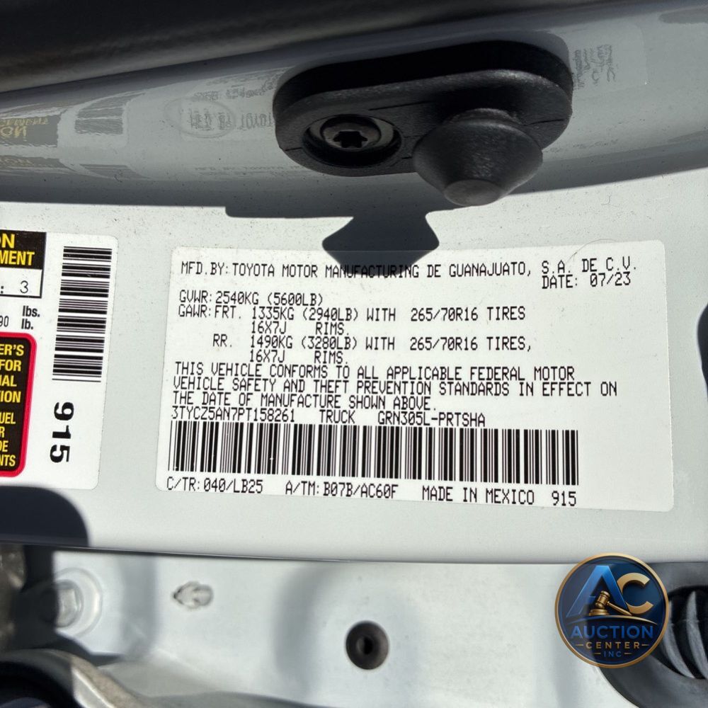 2023 Toyota Tacoma TRD Pro