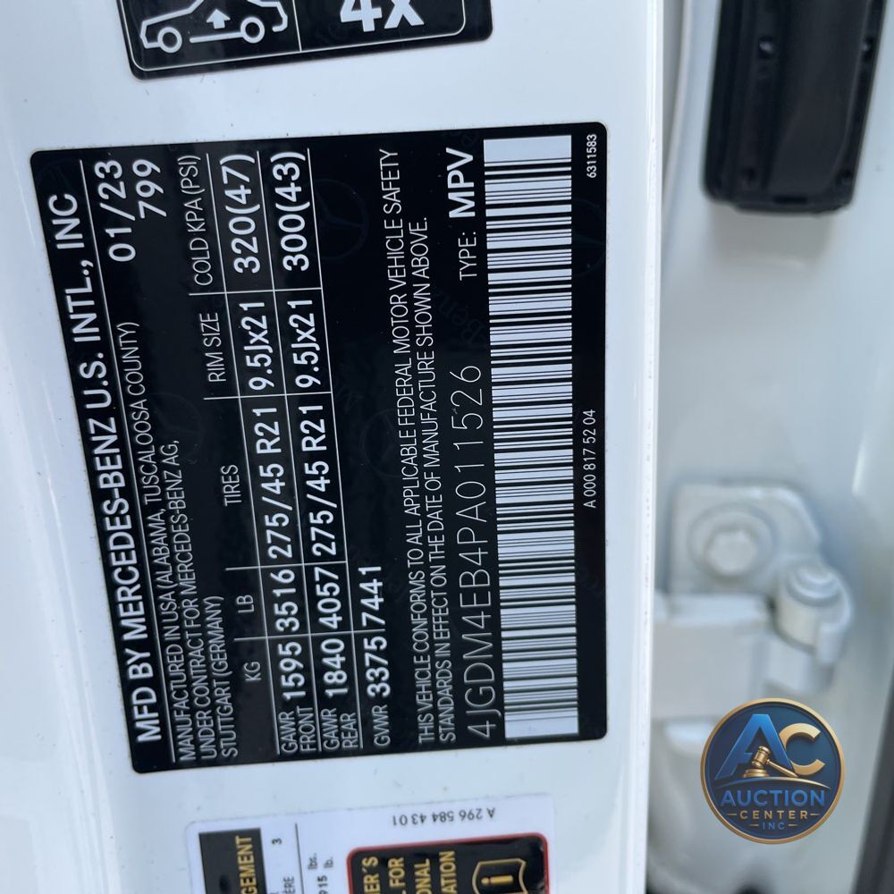 2023 Mercedes-Benz EQS EQS 580 4MATIC