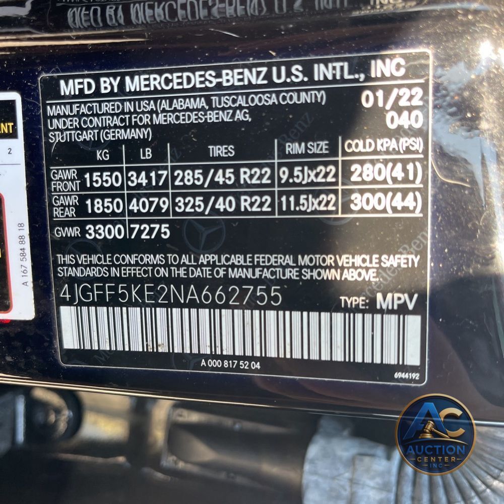 2022 Mercedes-Benz GLS GLS 450