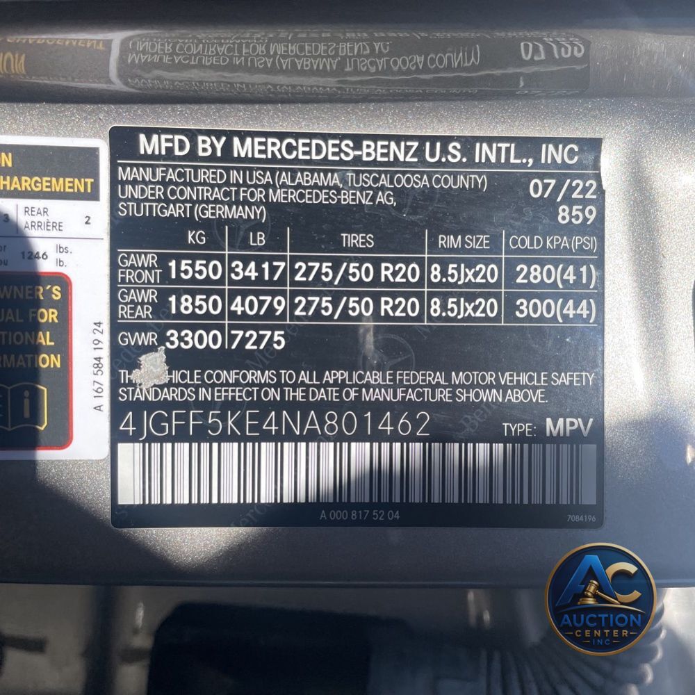 2022 Mercedes-Benz GLS GLS 450