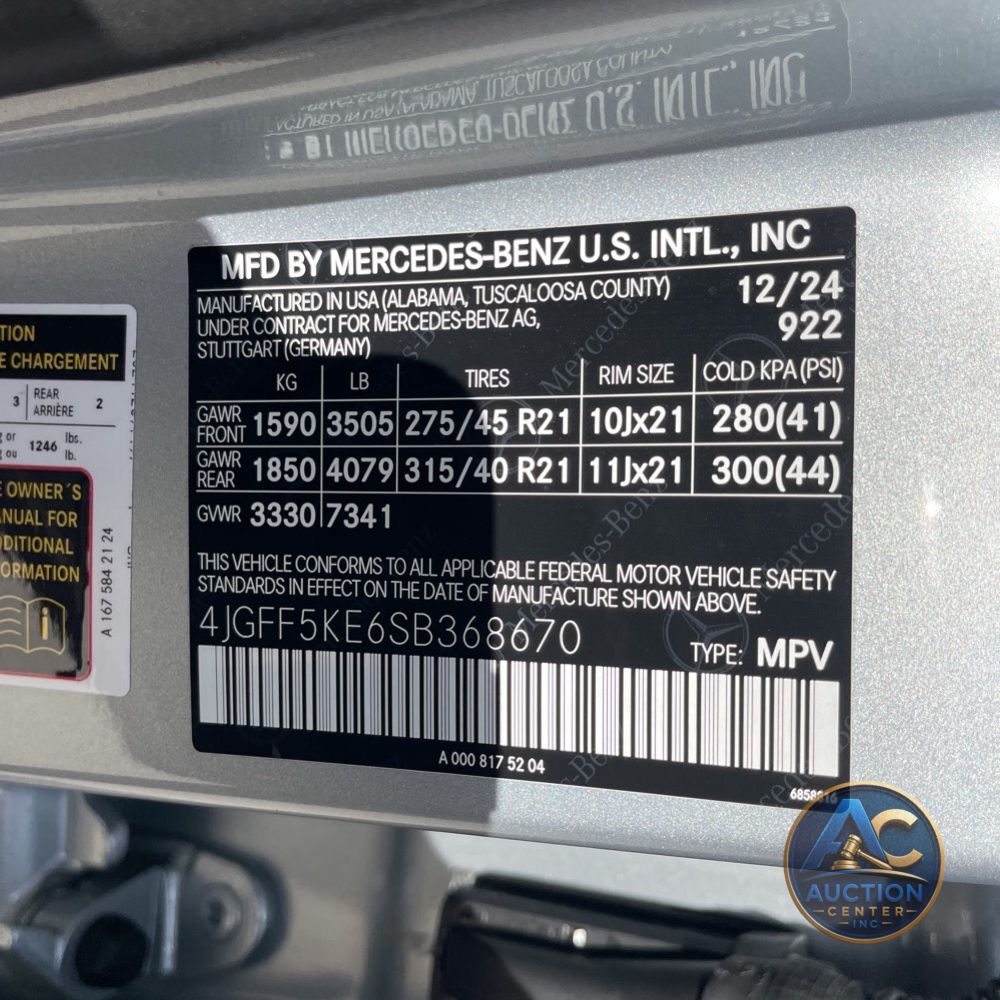 2025 Mercedes-Benz GLS GLS 450