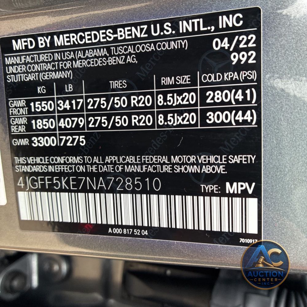 2022 Mercedes-Benz GLS GLS 450