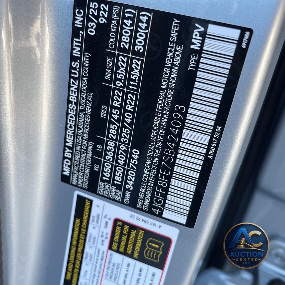 2025 Mercedes-Benz GLS GLS 580