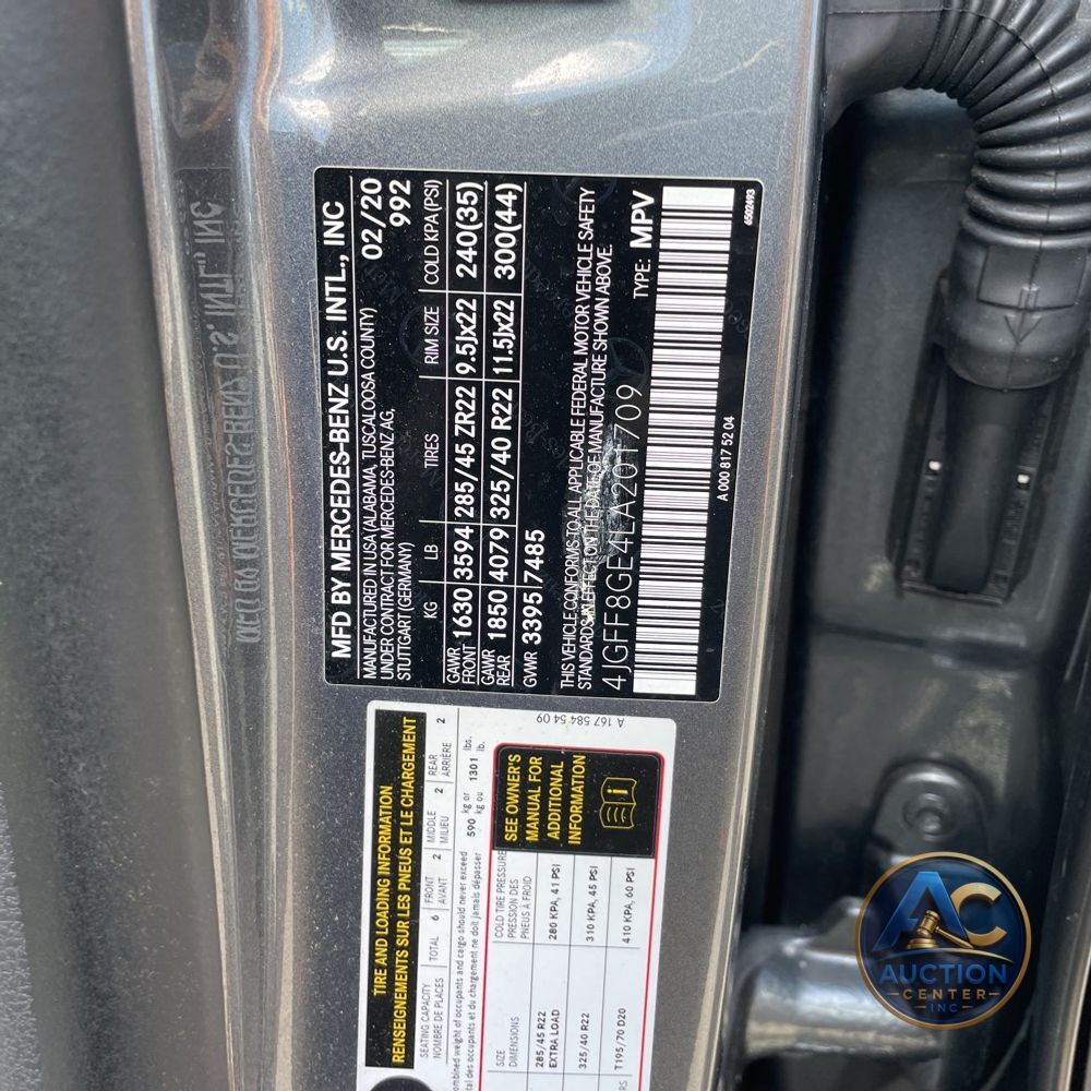 2020 Mercedes-Benz GLS GLS580
