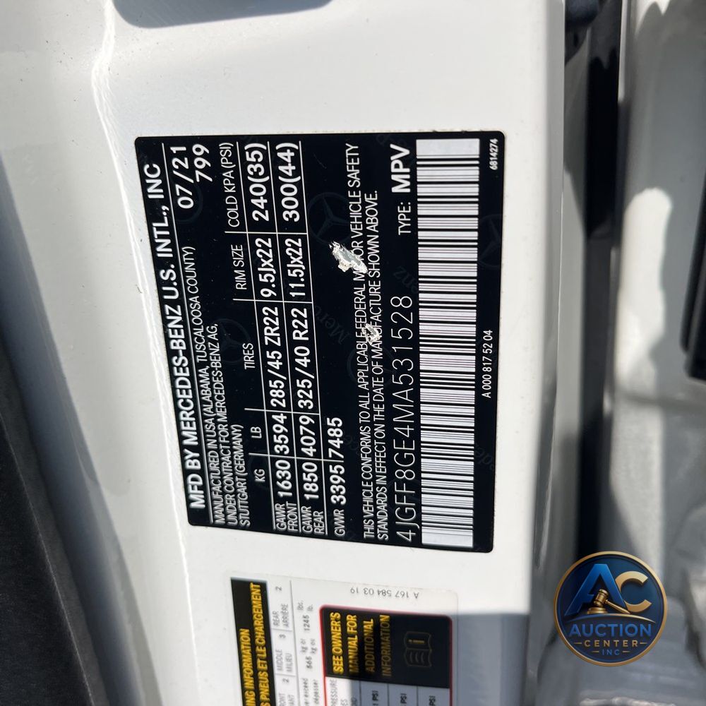 2021 Mercedes-Benz GLS GLS 580