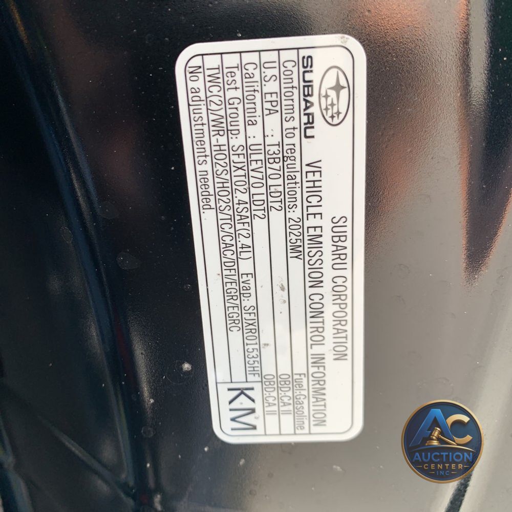 2025 Subaru Ascent Bronze Edition