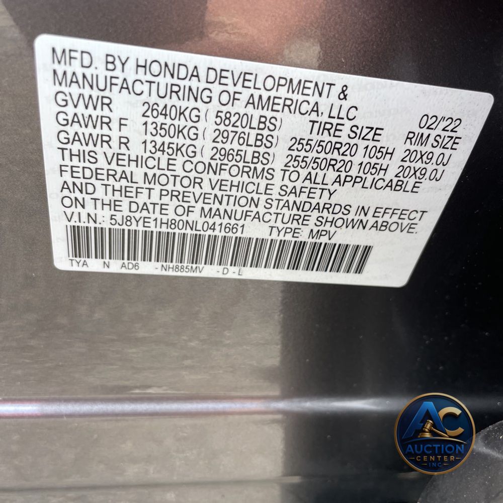 2022 Acura MDX SH-AWD w/Advance
