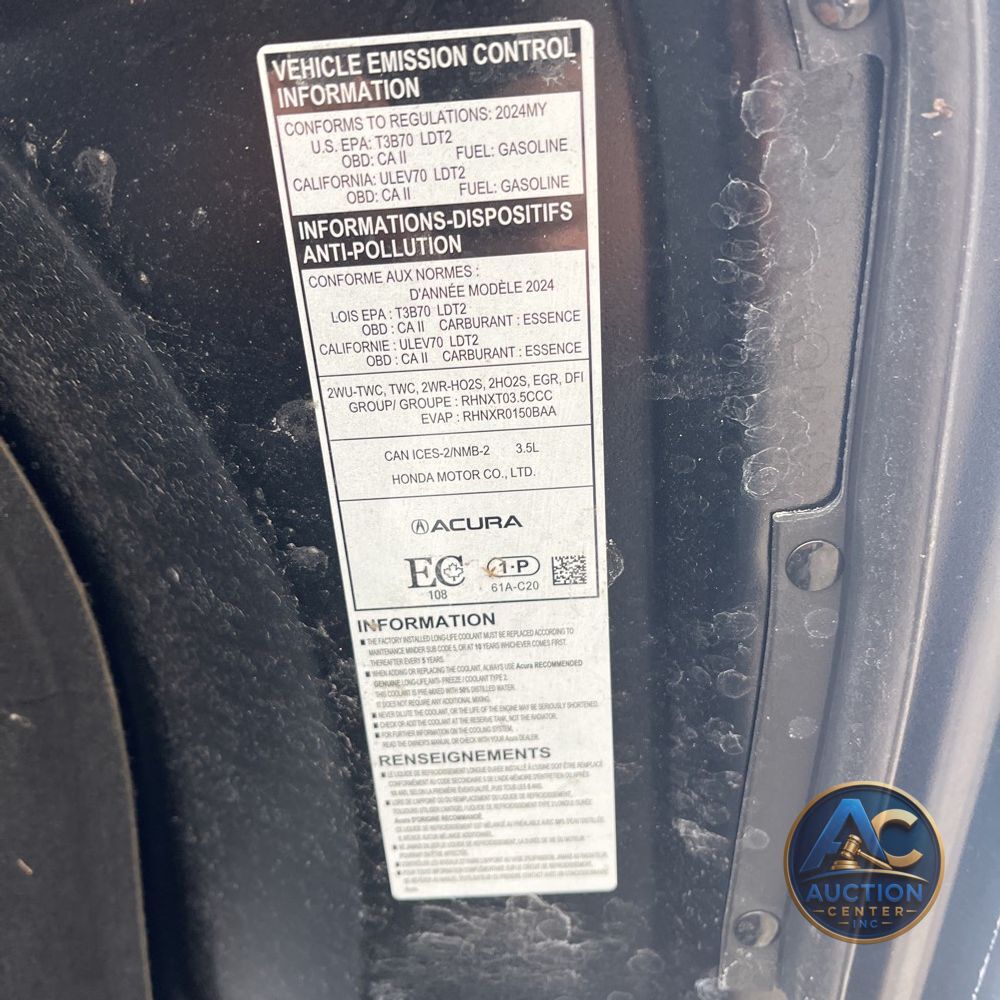 2024 Acura MDX Platinum Elite
