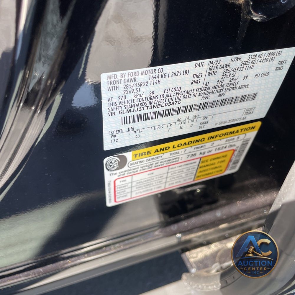 2022 Lincoln Navigator L Black Label